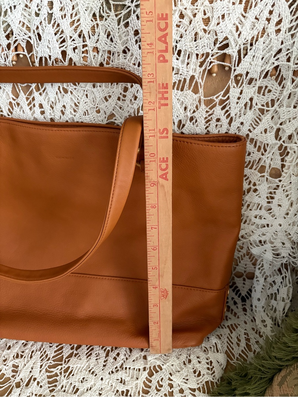 Hammitt Nectar Tan Leather Tote Bag - Everyday Carry - NWOT - Picture 10 of 12